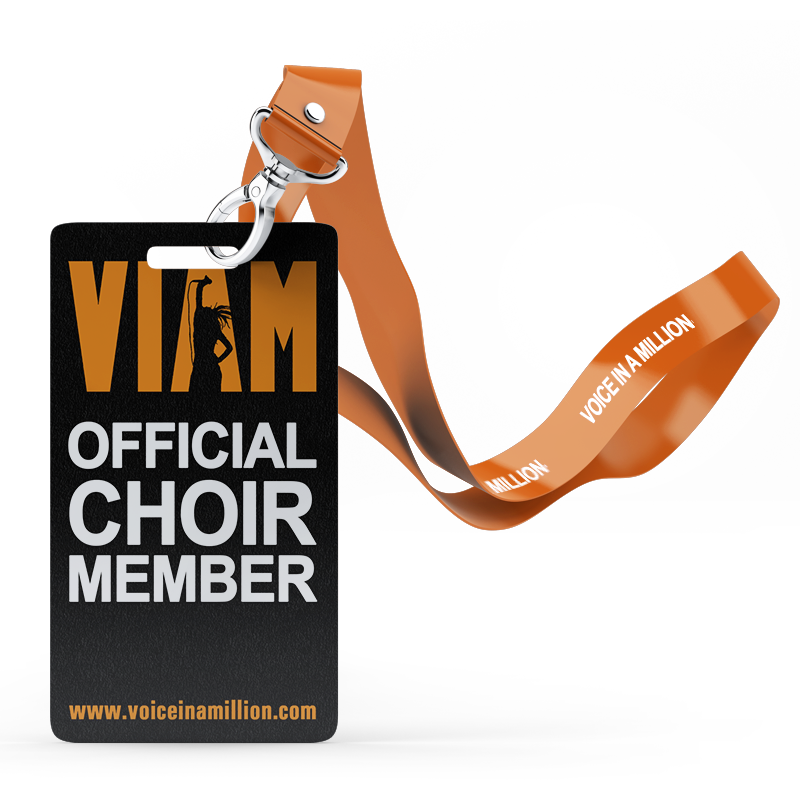 VIAM Official Choir Member - Lanyard